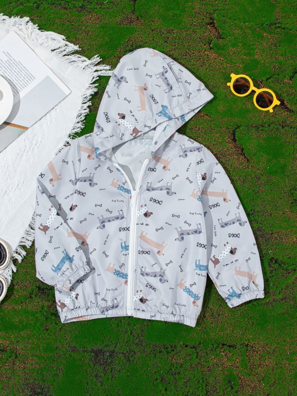 Pulover cu glugă unisex pentru copii, mâneci lungi, primăvară-toamnă, stil păpușă (3–8 ani)