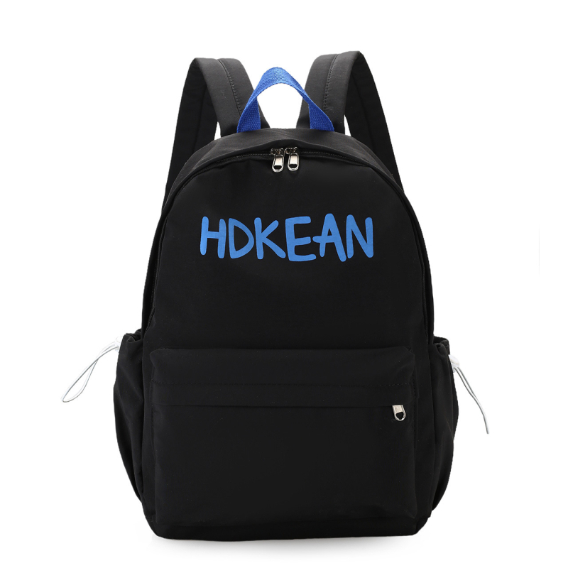Κοριτσίστικο σακίδιο Harajuku με εκτύπωση γραμμάτων, μεγάλη χωρητικότητα, για μαθητές από γυμνάσιο έως κολέγιο, ευέλικτο με δύο λουριά