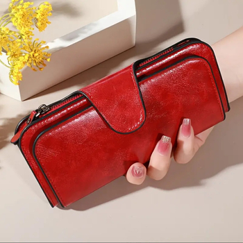 Moderna i svestrana ženska clutch torbica u korejskom stilu, torbica za telefon s više pretinaca za kartice, prostrani retro novčanik