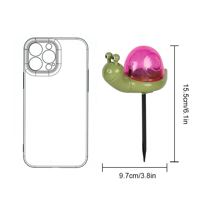 Соларни градински светлини за тревна площ с животни форми (ladybug, turtle) – LED декоративни лампи, супер ярки