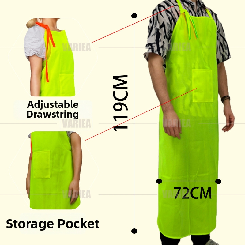 Ľahká, priedušná záhradnícka zástera s vreckami, unisex