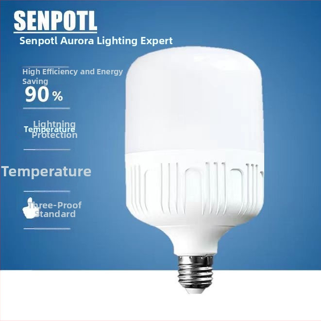 LED žiarovka, úsporná, ultra jasná, pätica E27, biele svetlo, šetrná k zraku, pre domáce použitie, 1100 lm