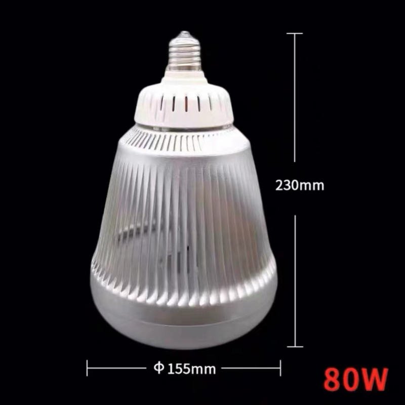 LED крушка с база E27, 36-150W, висока яркост за вътрешна работилница.