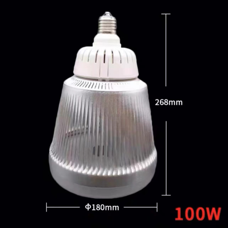 LED крушка с база E27, 36-150W, висока яркост за вътрешна работилница.
