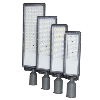 Външно водоустойчиво LED улично осветително тяло, мрежово захранване, регулируемо, IP66, за селски път, двор и индустриално осветление