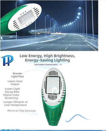 LED 50W водоустойчива улична лампа с регулируемо рамо за външни пътеки и градина