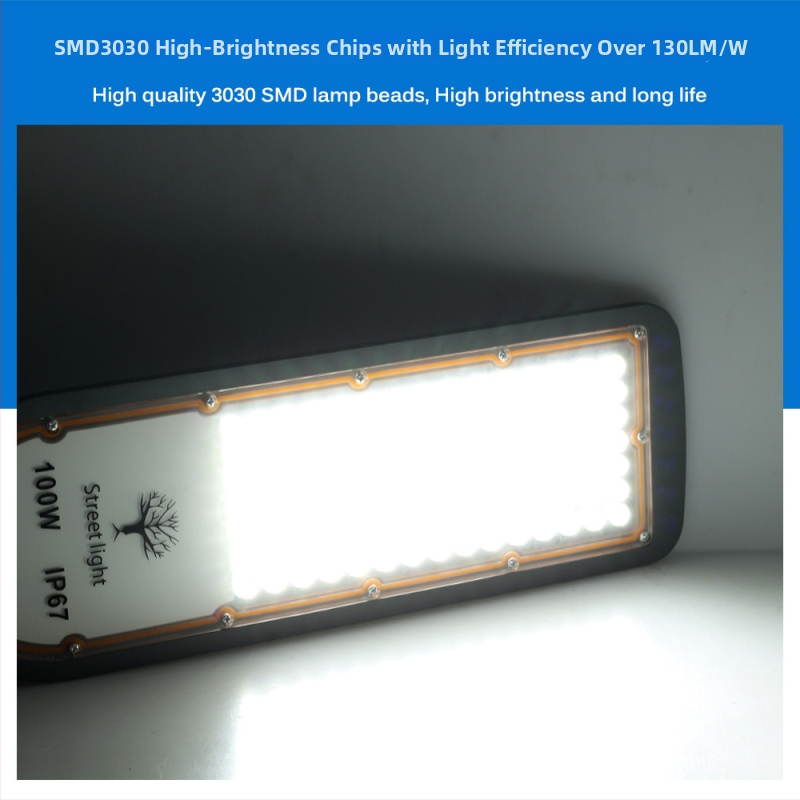 200W LED pouličné svietidlo IP67, vodeodolné, hliníkové puzdro, 20 000 lm, 6500K, životnosť 100 000 h, pre cesty a dvory - model XKD-LDA