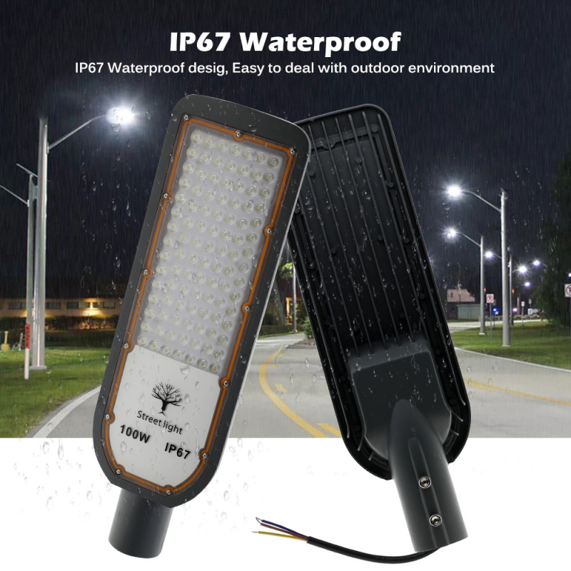 200W LED προβολέας δρόμου IP67 αντιδιαβρωτικό αδιάβροχο, αλουμινένιο περίβλημα, 20.000 lm, 6500K, 100.000 ώρες ζωής, για δρόμους και αυλές - Μοντέλο XKD-LDA