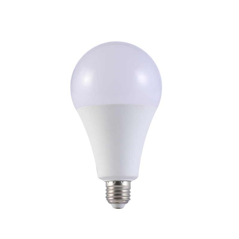 LED крушка: комплект корпус за обвивка за база B22, пластмасов корпус, PP абажур, размери 95×50 мм, IP40, модел SBL-02, живот 30000 ч