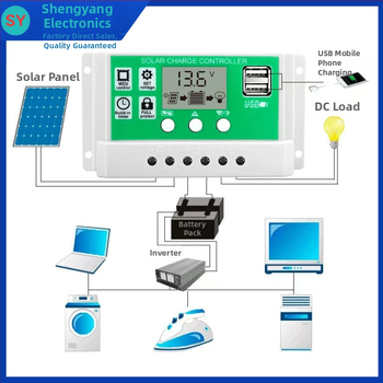 PWM solarni regulator 12/24V za fotonaponsko punjenje i ulično osvjetljenje