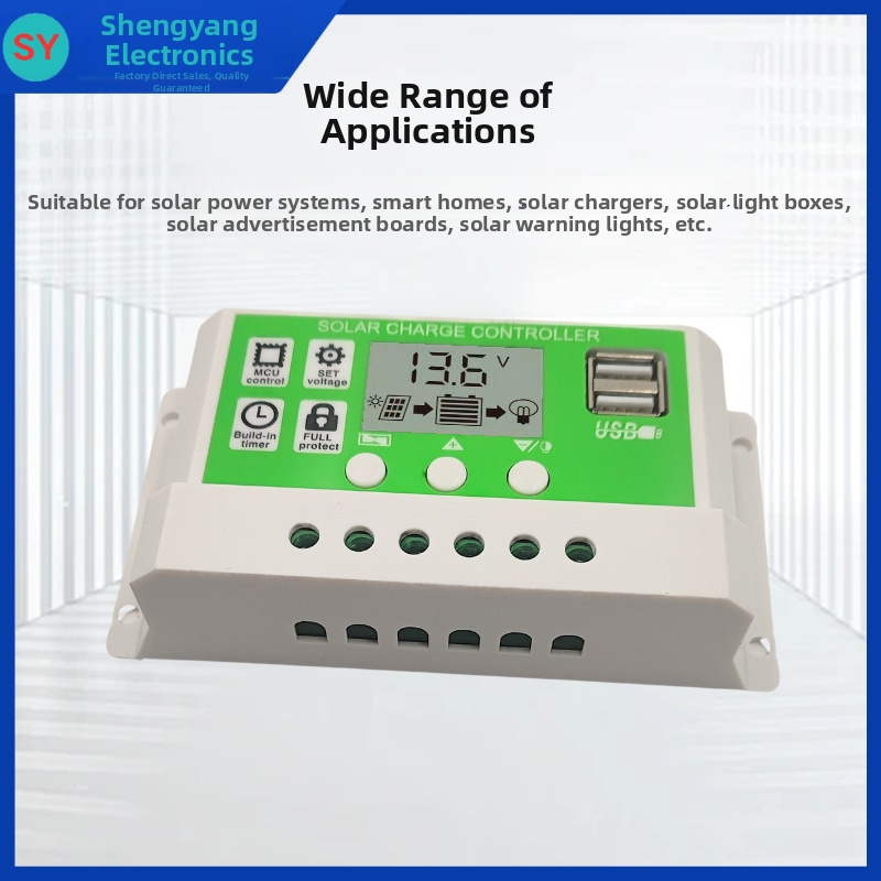 PWM solarni regulator 12/24V za fotonaponsko punjenje i ulično osvjetljenje