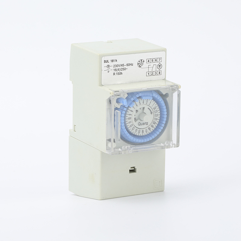 SUL181H Temporizator pentru lampă de stradă, 220V, mecanic, întrerupere automată
