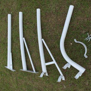 LED kültéri vízálló utcai lámpa tartó, kihúzható karral és 360°-os forgással