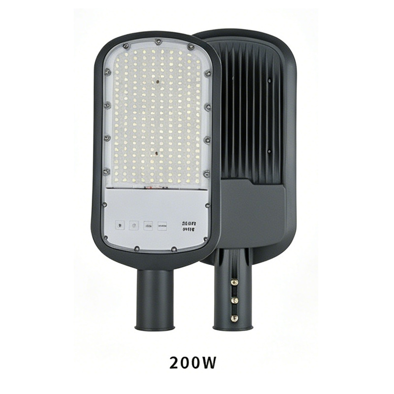 100W LED κεφαλή οδικού φωτισμού εξωτερικού χώρου IP66, ενσωματωμένος φωτισμός για κήπο και αυλή
