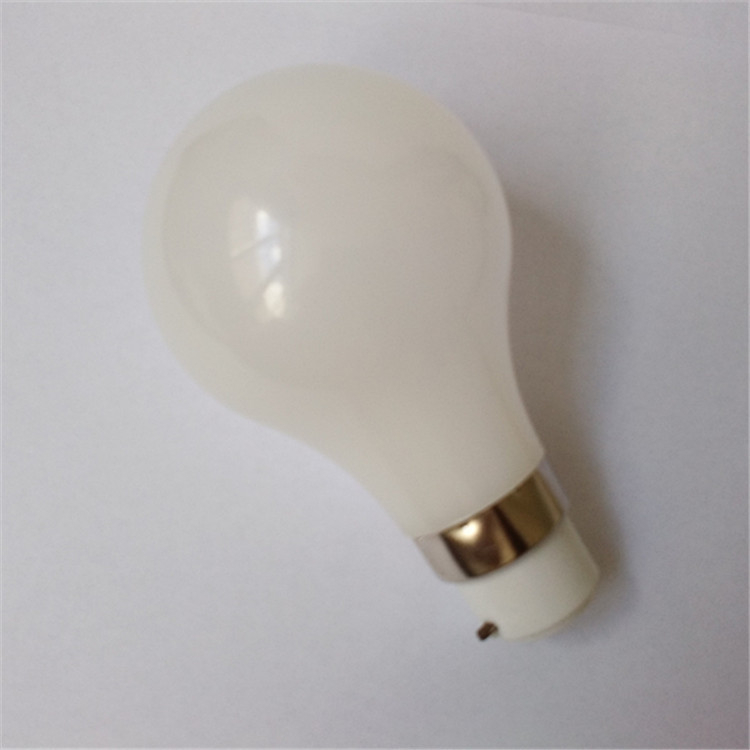 E27-60 LED корпусен комплект, пластмасова грушевидна обвивка за крушка, 60×105 мм