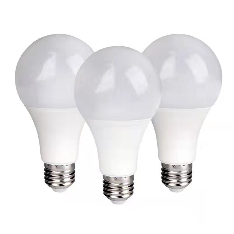 LED крушка със алуминиево тяло и пластмасово покритие, база E27/B22, за вътрешна употреба