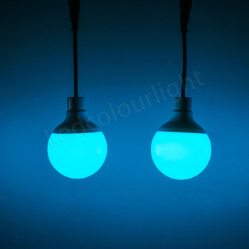 95 мм DMX RGB LED крушка за декорация, паркове и търговски центрове, звездно небе арт музей, пикселно осветление