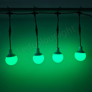 95 мм DMX RGB LED крушка за декорация, паркове и търговски центрове, звездно небе арт музей, пикселно осветление