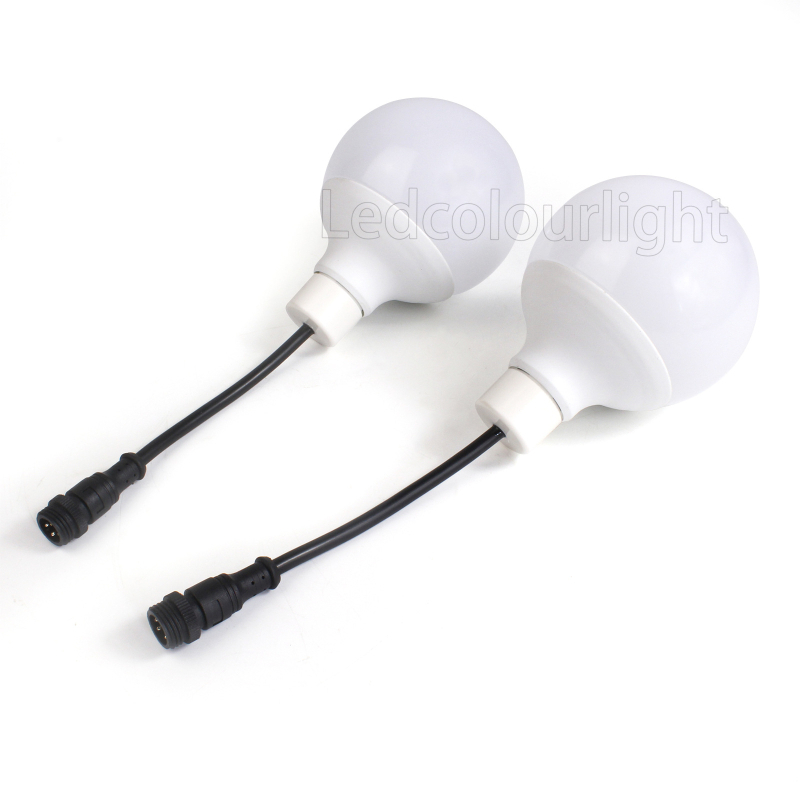95 мм DMX RGB LED крушка за декорация, паркове и търговски центрове, звездно небе арт музей, пикселно осветление