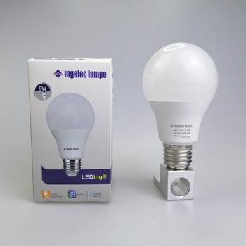 LED пластмасово покрита алуминиева крушка, база E27, за вътрешно и външно ползване, 220V, 6500 lm, 180° лъчение, CRI 70-80, IP30, енергоспестяваща класа 1, 1-годишна гаранция