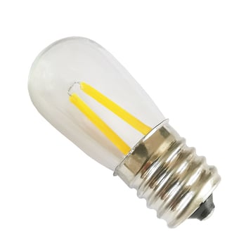 T22 LED нишкова лампа, 1.5W, E17 база, 220V, 2700K топла светлина, лампа за хладилник