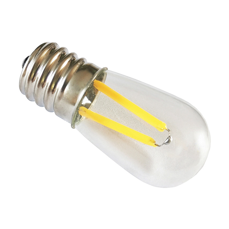 T22 LED нишкова лампа, 1.5W, E17 база, 220V, 2700K топла светлина, лампа за хладилник