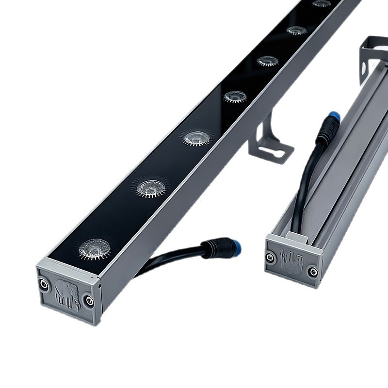 DMX LED φως τοίχου πλυσίματος, εξωτερικό αδιάβροχο φως περιγράμματος για προσόψεις, σκάλες και εξωτερικό περιβάλλον