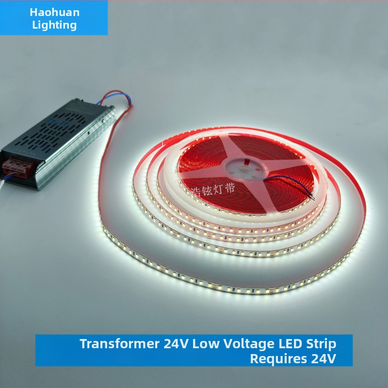 24V 2835 LED pásik, 20 m, bez úbytku napätia, závesná stropná dekorácia, samolepiace lineárne COB svetlo