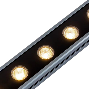 Външно водоустойчиво линейно LED осветление за стена, 18W-24W, осветява контур на сградата и фасадата
