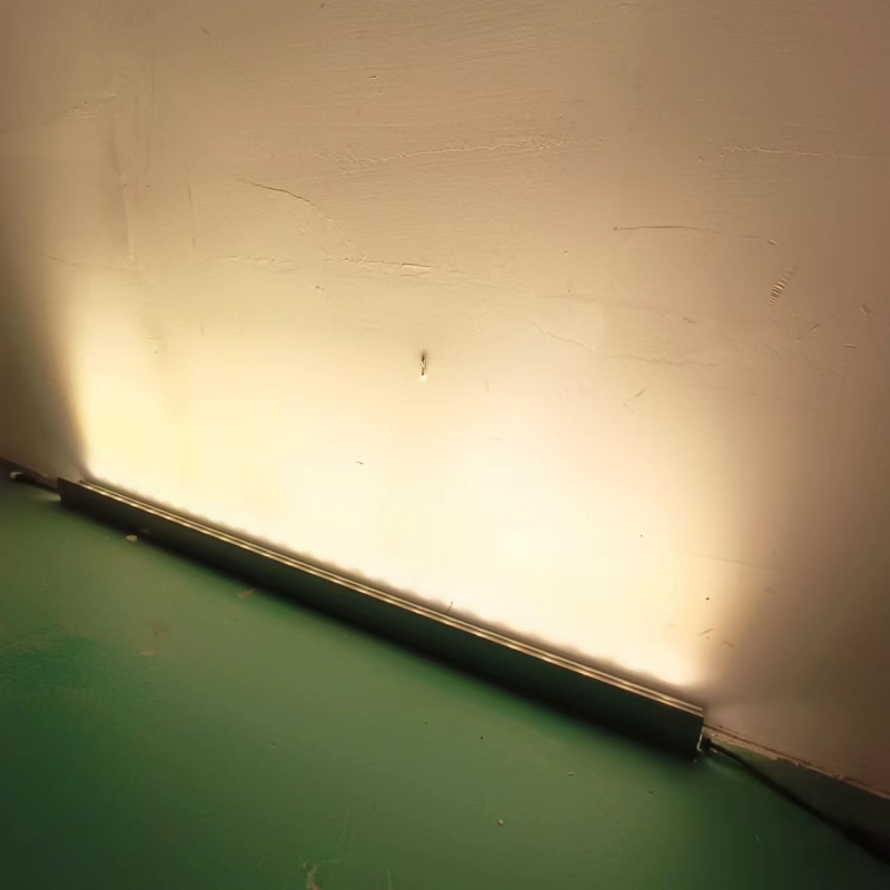 Външно водоустойчиво линейно LED осветление за стена, 18W-24W, осветява контур на сградата и фасадата