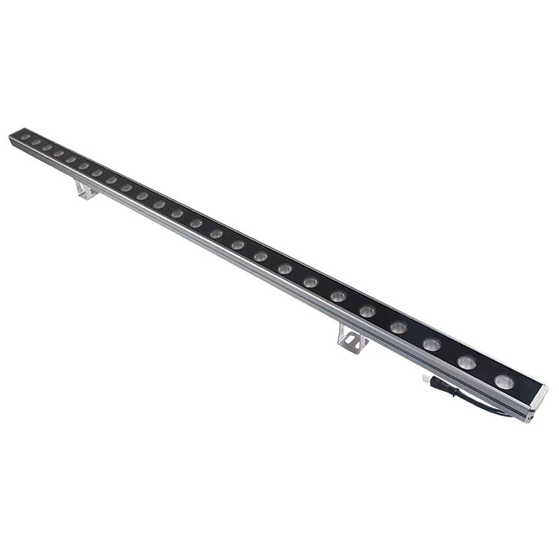 Външно водоустойчиво линейно LED осветление за стена, 18W-24W, осветява контур на сградата и фасадата