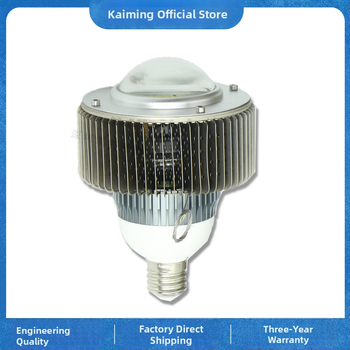 LED žiarovka do farmárskej dielne, 100W/120W, 15000 lm, IP54, stmievateľná s inteligentným ovládaním, vstavaná nabíjateľná batéria, pätice E27/E26/E39/E40, uhol vyžarovania 60°/90°/120°, CRI 80–90, hliníkové telo, tienidlo z PC, senzor pohybu.