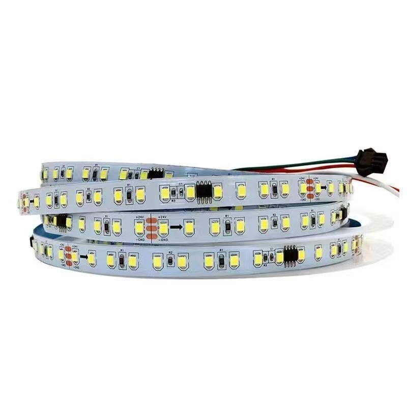 Комплект 24V ниско напрежение LED лента, 2835 диоди, самозалепваща, за вътрешно осветление при сватби и дневни