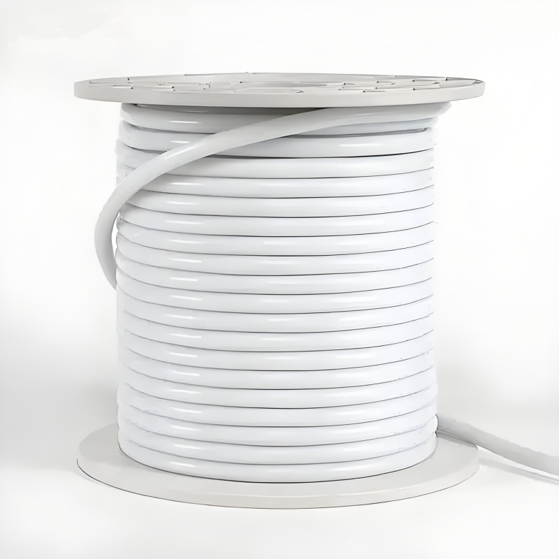 220V LED лента с висока яркост, 360° кръгла, гъвкава, външна водоустойчива декоративна подсветка за инженерни обекти