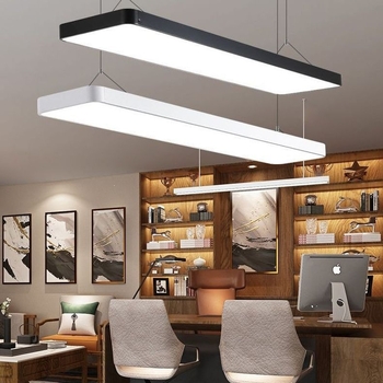 LED μακρύ γραμμικό οροφής για γραφεία, σούπερ μάρκετ, κουρεία, αίθουσες ζωντανής μετάδοσης και γυμναστήρια (LED με τετράγωνο σωλήνα)