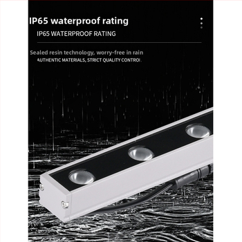 Εξωτερικό LED wall washer για κτίρια ξενοδοχείων — διακοσμητικός φωτισμός όψεων, φωτισμός τοπίου και προβολή στον τοίχο