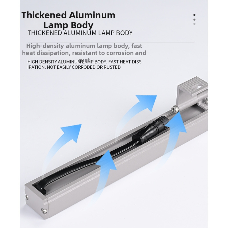 Εξωτερικό LED wall washer για κτίρια ξενοδοχείων — διακοσμητικός φωτισμός όψεων, φωτισμός τοπίου και προβολή στον τοίχο