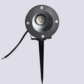 Αλουμινένιο LED φως εδάφους, αδιάβροχο IP65, GU10, 5W, σετ προβολείς κήπου