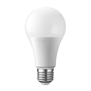 Λαμπτήρας LED ευρέως εύρους τάσης 110–127–220–85–265V, εξοικονόμηση ενέργειας, βάση E27, 1800 lm, δέσμη 180°, IP42, PF 0.5, πλαστικό-αλουμινένιο σώμα, οικιακή χρήση, 2 χρόνια εγγύηση