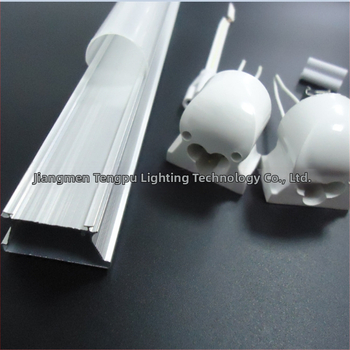 Súprava integrovaného krytu T8, šírka 19 mm, pre LED trubicu T8 – príslušenstvo