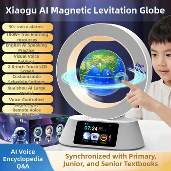 4-inčni globus s magnetskom levitacijom i AI pametnim zaslonom na dodir, edukativna igračka za uzrast 6–14 godina