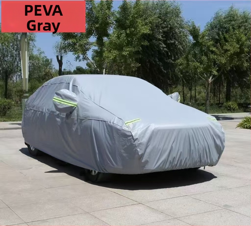 Celoročná plachta na auto s hliníkovou fóliou proti slnku, plná ochrana, ochrana pred slnkom a dažďom, tepelná izolácia, hrubý prachotesný kryt