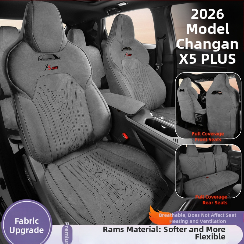 26 modelov pre Changan X5Plus: Semišové poťahy na celé autosedačky, celoročné univerzálne poťahy na sedadlá Rams
