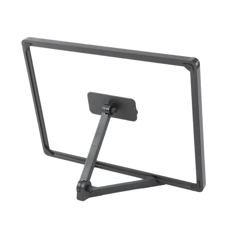 Funi sklopiva potpora za bijelu ploču s magnetskim nosačem, višenamjenska, više kutova rotacije, univerzalni tripod za ploče do 60 × 90 cm