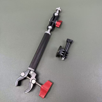 Držač za motocikl DJI 360 akcijska kamera s kliještom i aluminijskim produžnim štapom