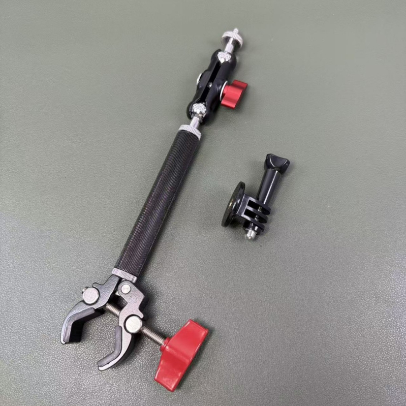 Držač za motocikl DJI 360 akcijska kamera s kliještom i aluminijskim produžnim štapom
