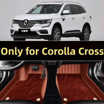 Kožené dvojvrstvové celopodlažné rohože do auta pre Renault Koleos (2009–2014)