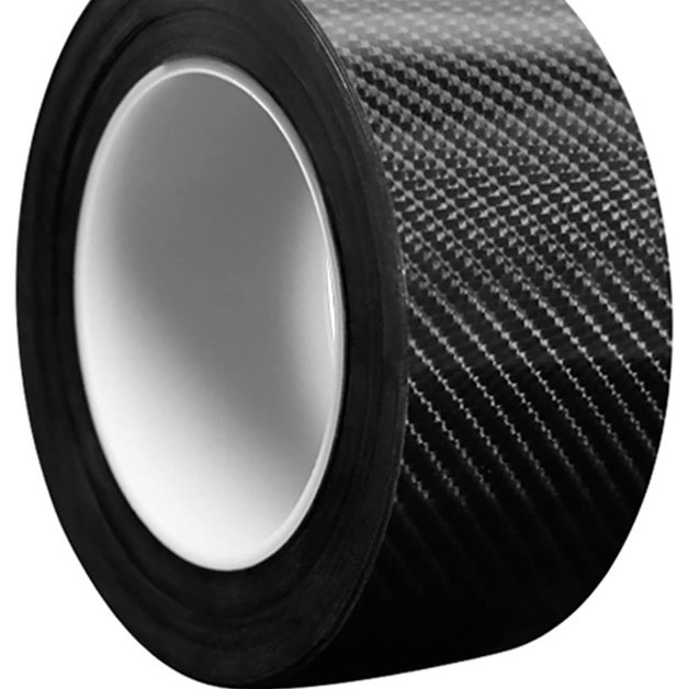 DIY6D Ταινία ανθρακονήματος από βινύλιο για προστασία των προφίλ πορτών αυτοκινήτου – αντιχαρακτηριστική με αλλαγή χρώματος, κατάλληλη για μοτοσικλέτα και ποδήλατο