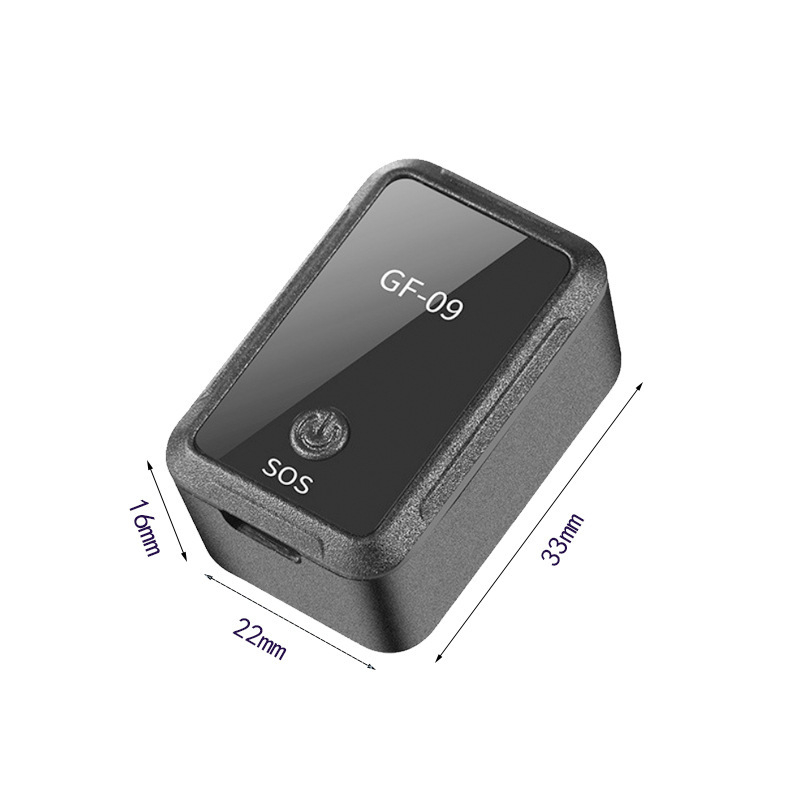 GF09 локатор за автомобил – GPS проследяване, анти загубване, възпроизвеждане на траекторията, аларма
