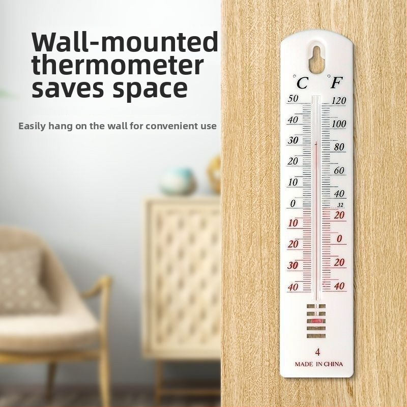 Domáci termohygrometer s vnútorným vlhkomerom a vysoko presným teplomerom pre poľnohospodárstvo, skleníky a chov.